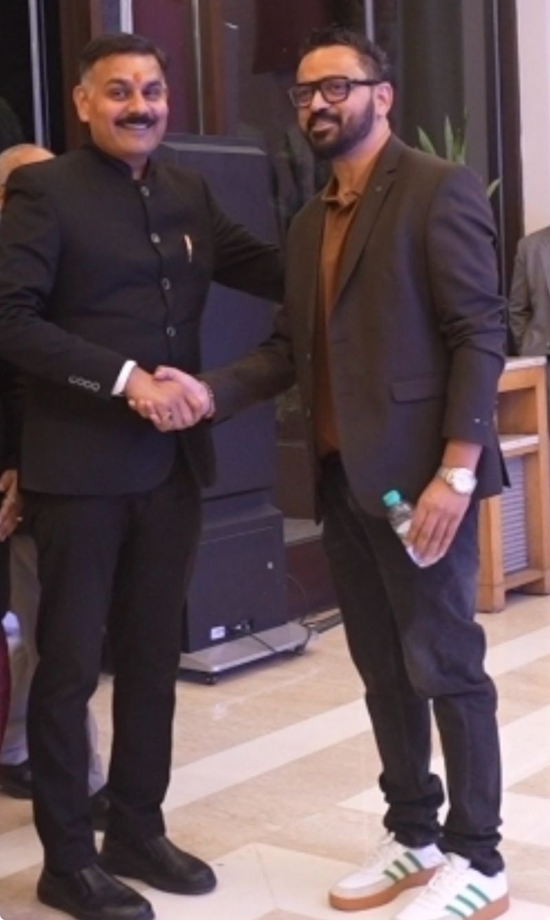 Honoured to welcome Alok Misra, Joint Secretary of the Association of Indian Universities, as Chief Guest — representing the bridge between academia, industry, and the future economy.